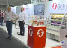 Shur had a big presence at the trade show, with many products and a packing machine.