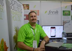 Andrew Wilson – Fresh Computer Systems, providing software solutions for fruit and veg suppliers.