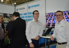Tim Marshall and Steve Rudford at Compac.
