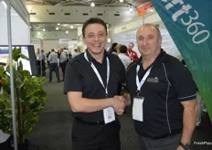 Ralph Inglese - Visy and Cosi Costa – Cosmic Packaging. The friendliest guys at the trade show!!
