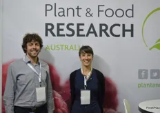 Brian T Cutting and Lisa J Evans at Plant and Food Research.