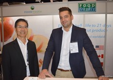 Gordon Nobuto and Benjamin Singh with Food Freshly