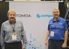 Jody Jackson and Laurie Langston with Tomra / Compac.