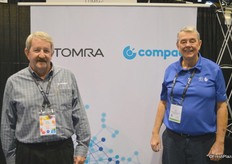 Jody Jackson and Laurie Langston with Tomra / Compac.