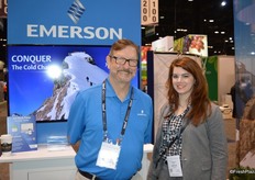 Jay McEvoy and Stephanie Camp with Emerson