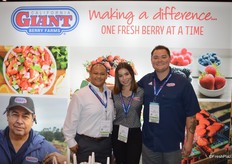 The team of California Giant Farms: Eric Valenzuela, Morgan Maitoza and Tom Smith.