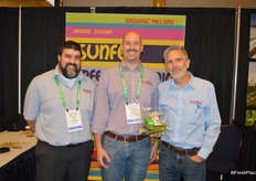 Frank Camera, Matt Mandel and Craig Slate with SunFed.