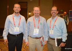 David Rosser, Joseph Bunting and Kyle Reeves with United Supermarkets are happy to be at OPS.