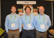 Ryan Easter, Kevin Steiner and Tim Colln with Sage Fruit Company.