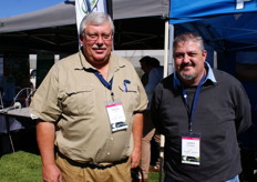 Pieter Uijs and James Henning of Plusnet-Geotex.