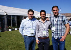 Jon Salters, CEO of United Exports with Brett Grower and Benjamin Grobbelaar of United Exports.
