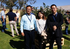 Wen Zhang, Shu Yao and Ge Quan of Shaanxi Haisheng.