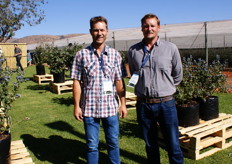 Alwyn Barnard (Berry Lekka) and Johan Badenhorst (Maiza Fruits).