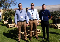 Jesper Jensen, Thomas Rühl and Rasmus Rasmussen of Campo Blue, Portugal.