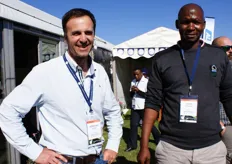Adriaan Botha and Sipho Modibo, fruit technologists for Woolworths.
