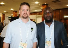 Arne Kaffka, technical manager, and Matome Ramokgopa, GM of Enza Zaden in South Africa