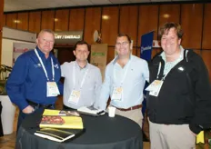 Willie Beets, GM South Africa of Seven Seas, Rowan Vickery of Capespan, Niel Malan of Seven Seas and Reinier Meyer of Favourite Fresh Exports.