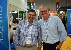 Luis Arancibia and JC von Unger from Pangea Export, Chilean cherry growers