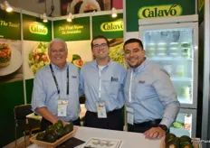 Ron Araiza, Anthony Araiza and Mark Munoz from Calavo Growers
