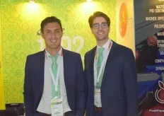 Mauro Santos and Fausto Carvalho from the Portugese company Calibra Fruta
