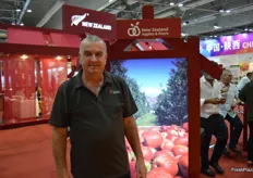 Alan Pollard was there for the New Zealand Apples and Pears.