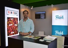 RJN Cua were also there for the first time with their new company name and brand Fresh Fruit Connection - Frank Cua.