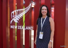 Leanne Stewart was representing Hort New Zealand who help facilitate the New Zealand pavilion.