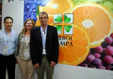 Also this year, the team of Trebol Pampa Argentina is present at the Asia Fruit Logistica.