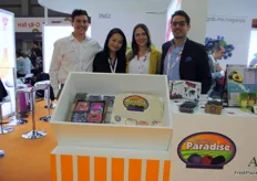 The team from Berries Paradise, Mexican berries company.