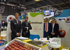 From left to right: Paolo Carissimo, Giacomo Nocentino, Fabio Zanesco and Kevin Au Yeung of Omnifresh.