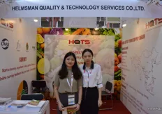 Delia Lin and Lynda Lin from Helmsman Quality & Technology Services.