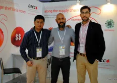 The team of Decco, Spanish company. As well their first time exhibiting at the exhibition
