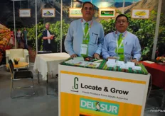The company Locate and grow, fresh produce from South America presenting their different brands.