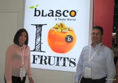 Blasco fruit, promoting the Spanish kaki.