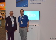 Mike Riley and Björn Weyts from Tomra Compac