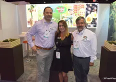 Andy Bruno, Angela Tallart and Pedro Aquilar from Westfalia Fruit