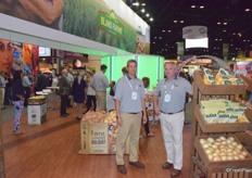 Jeff Rhoden and Sloan Lott of Bland Farms