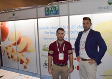 Luis Gerardo Martinez Gonzalez and Benjamin Singh of Food Freshly NA