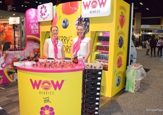 Visitors tasted the WOW Berries 
