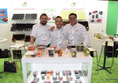 Emmanuel Meullenet, Gian Giacomo Gamberini and Massimo Bellotti of Groupe Guillin
