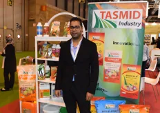 Merhaben Tayeb of Tasmid Industry. The Tunesian company is specialized in fertilizer.