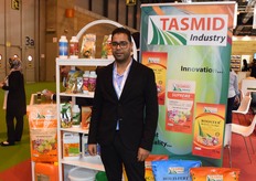 Merhaben Tayeb of Tasmid Industry. The Tunesian company is specialized in fertilizer.
