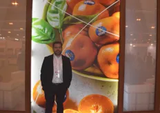 Tonie Fuchs is the managing director for Capespan Group ltd. They were promoting their newest variety Gems citrus from South Africa. He told us their season is looking good and had seen enough rain for health cultivation.