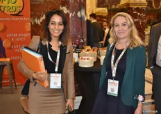 Kenza Ouali and Mélanie Delanoe of Les Domaines, Moroccan agribusiness company.