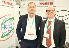 Infia were there with packing solutions: Joop de Vries and Alessandro Mariani.