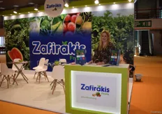 Valentina Christopoulos, the hostess for Zafirakis., They export watermelons, tomatoes, broccoli and potatoes amongst other fruits.