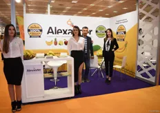 The team of banana importer Alexander. They also deal in canned and other processed fruits.