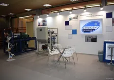 The stand of Criogen Bourlis, who deal in cooling solutions.