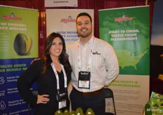 Jacqueline Bautista and Santiago Pena with Mission Produce.