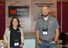 Christina and Mike Dittenber with Warren Packaging out of Ontario, California.